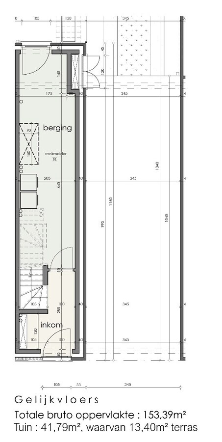 Nieuwbouwwoning met 3 slaapkamers en tuin te Lombardsijde 