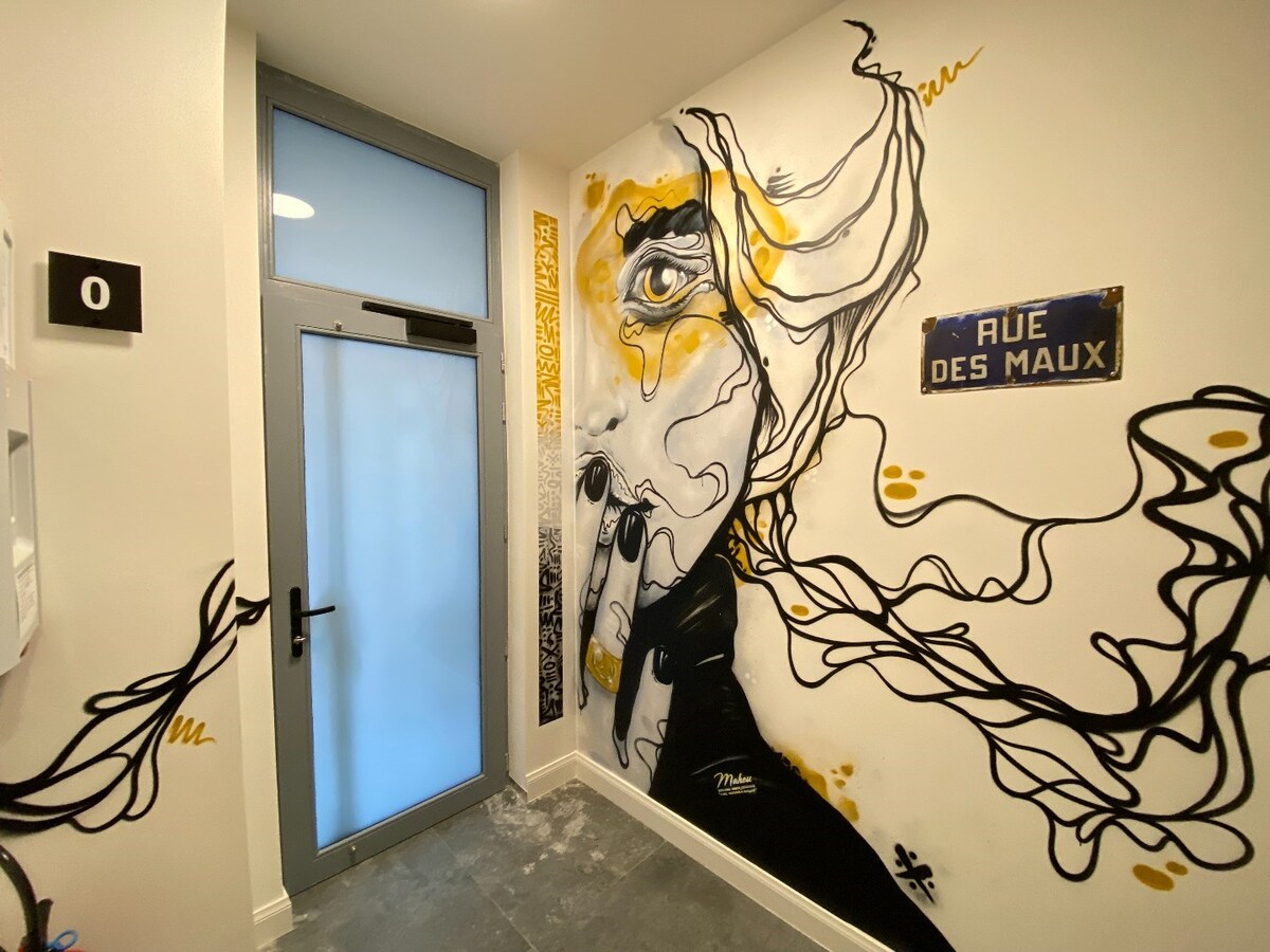 Appartement 1 chambre et terrasse.en plein coeur de Tournai ! 