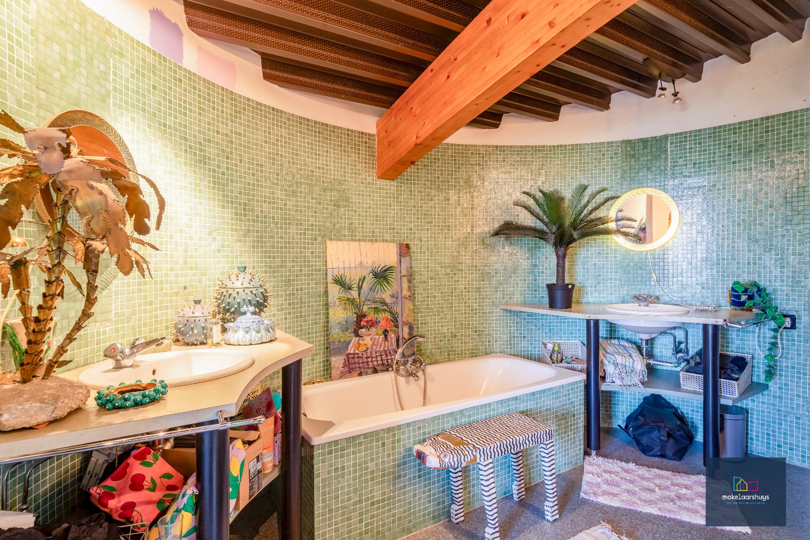 Unieke penthouse met prachtig terras en garagebox te Visserij 