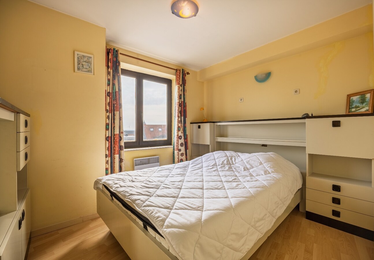 Uitzonderlijk hoekappartement met zijdelings zeezicht 