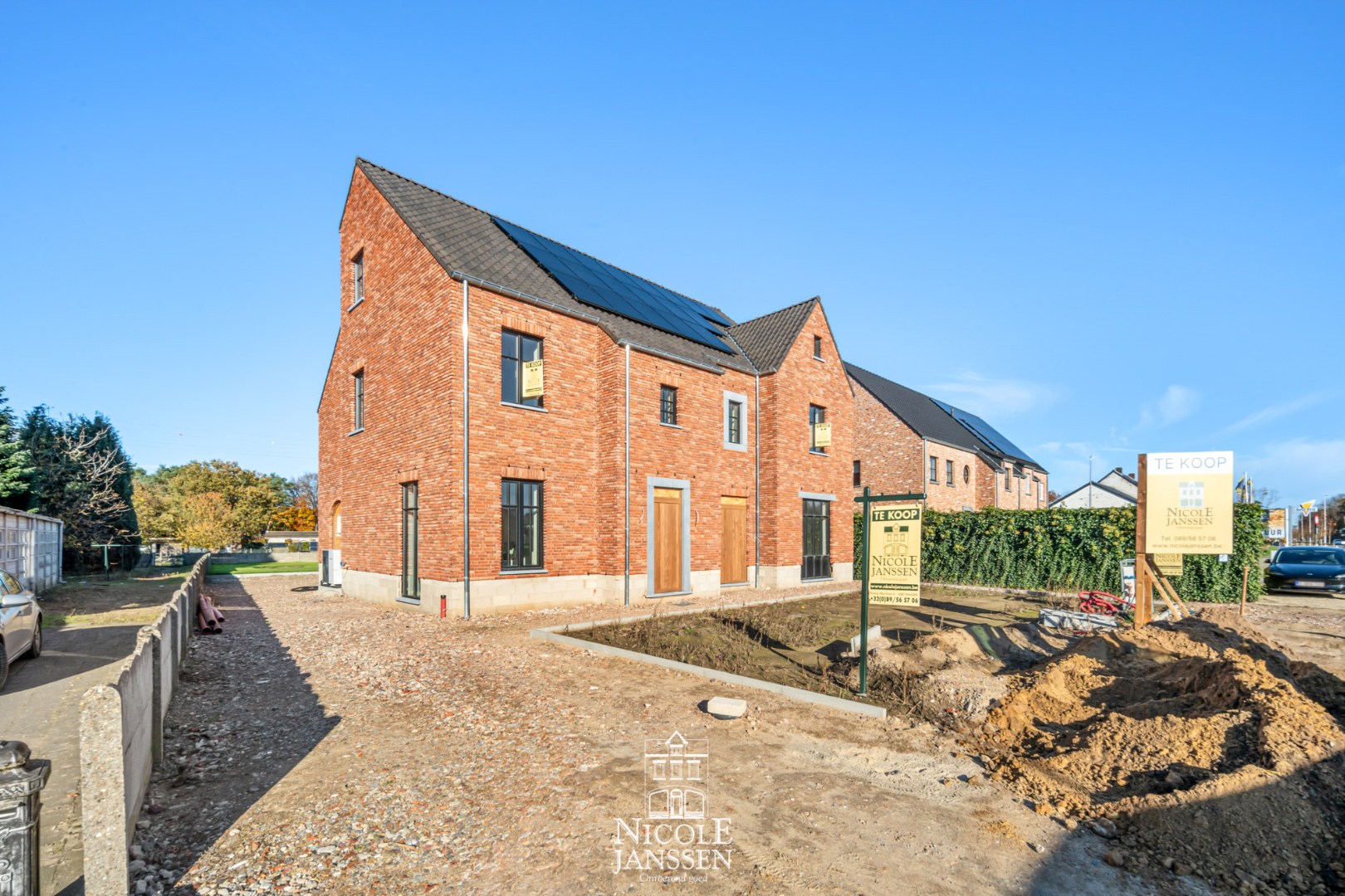 Nieuwbouwwoning (houtskeletbouw) 