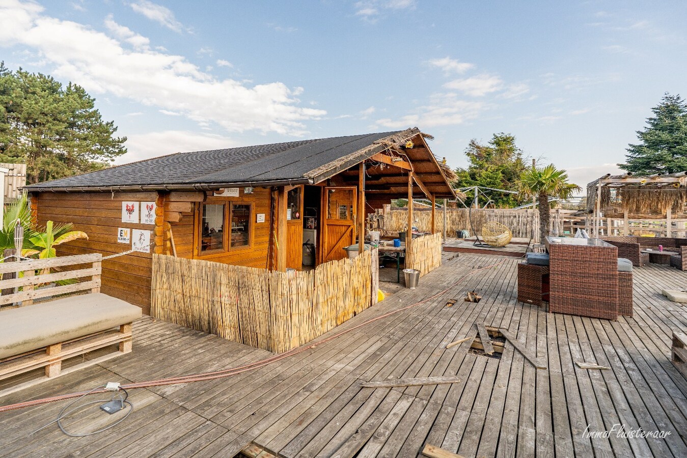 Charmante woning met stallen, buitenpiste en weide  op ca. 2 ha te OUDENBURG 