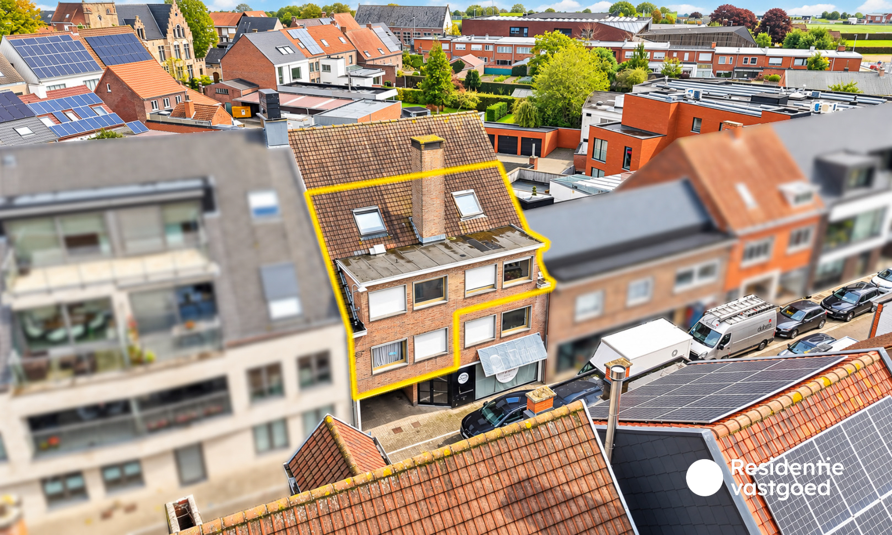 Vier appartement in het centrum van Ruddervoorde! 