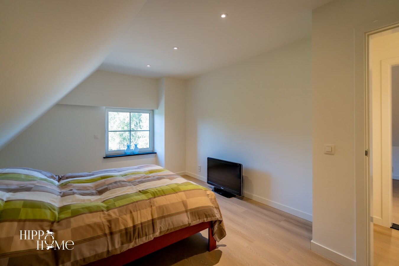 Hedendaags woning met hangar en aanpalend grasland op +/- 1,5ha 