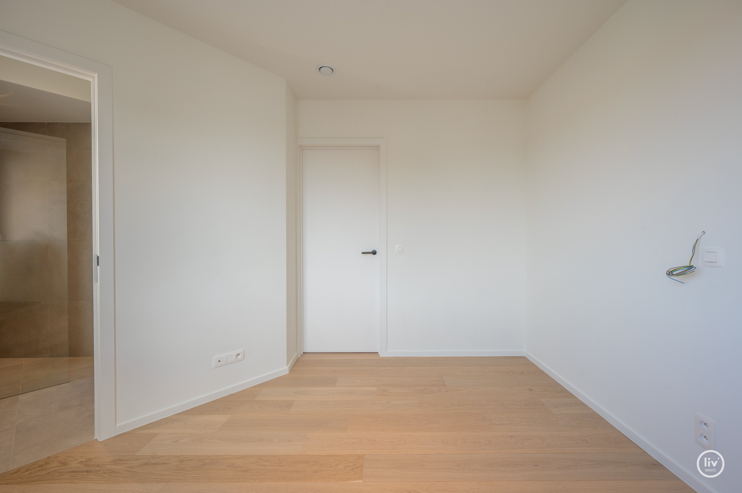 Nouvel appartement avec vue dégagée au centre de Knokke. 
