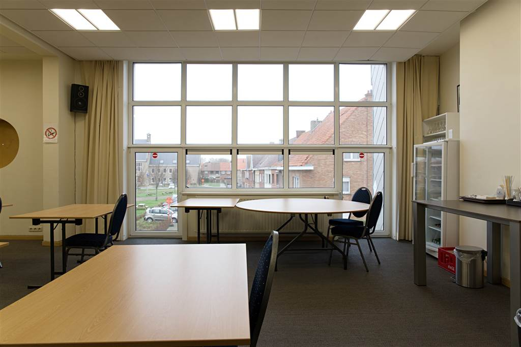 polyvalente zaal in het hartje van Zeebrugge 
