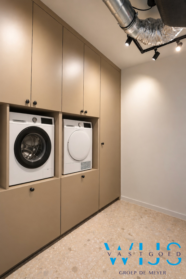 High-end gelijkvloers appartement met tuin te Lembeke ! 