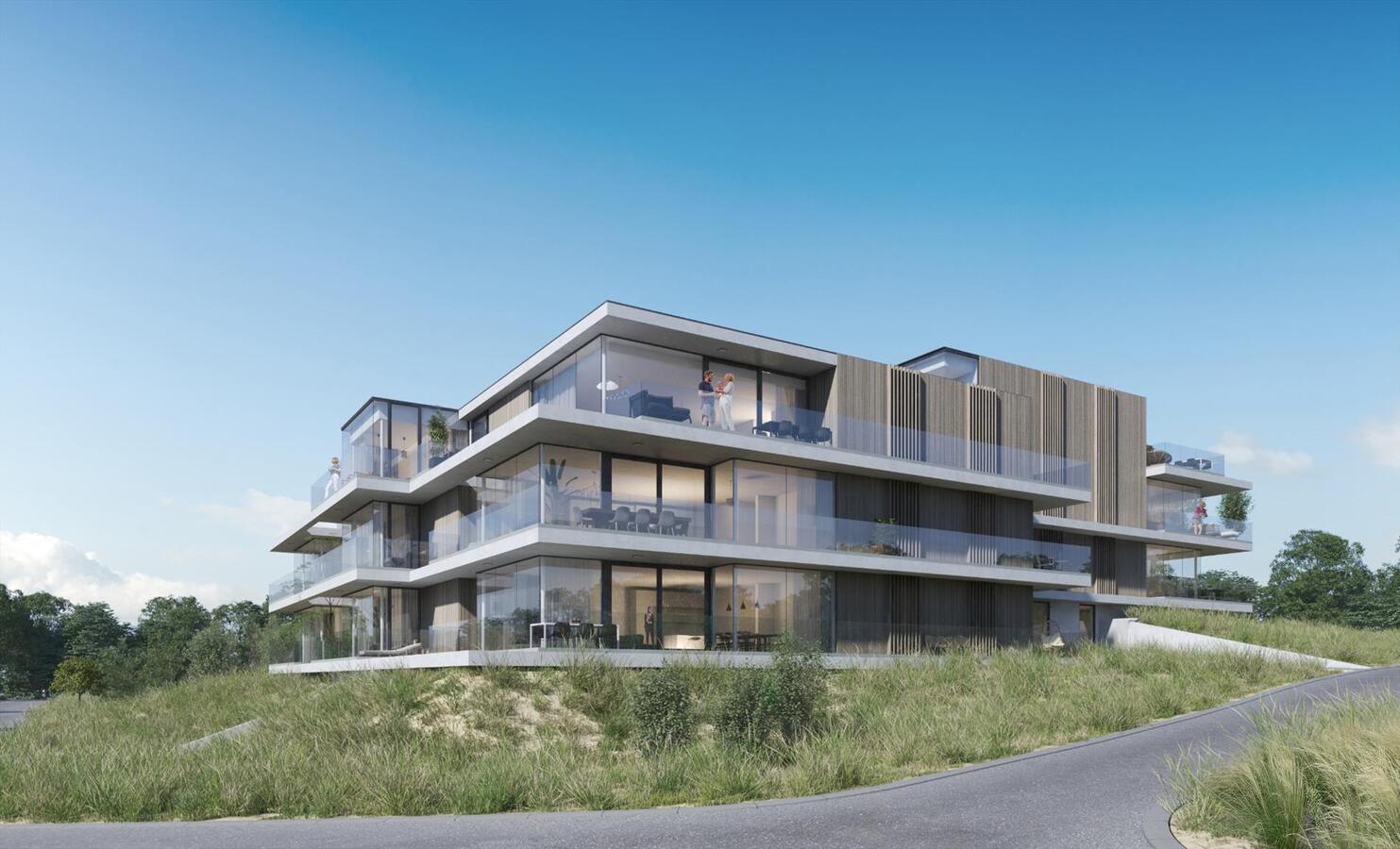Nouvelle réalisation immobilière de luxe 'Sea's Art' à Oostduinkerke ! 