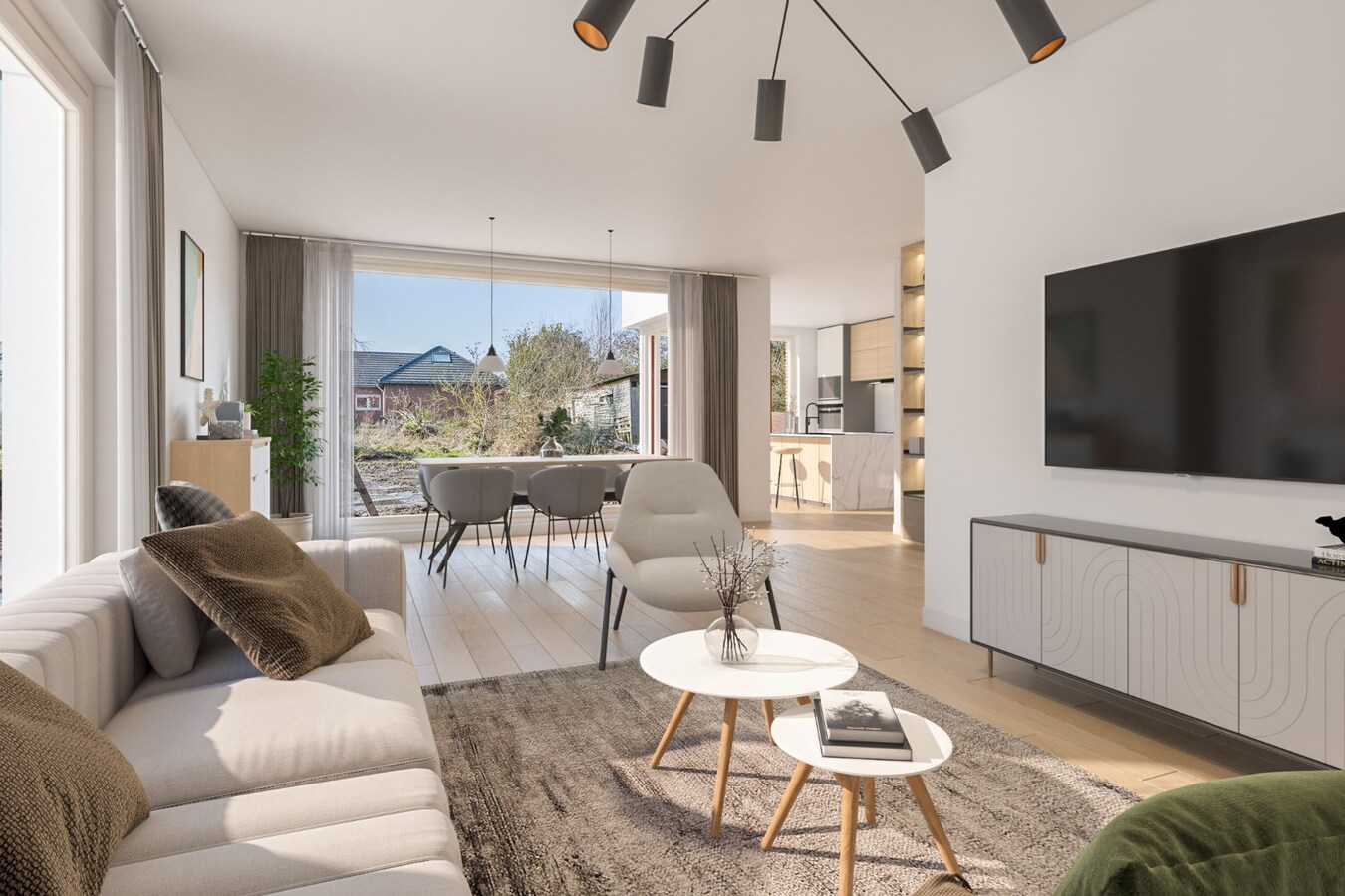 Zeer ruime ruwbouw woning op uitstekende locatie 