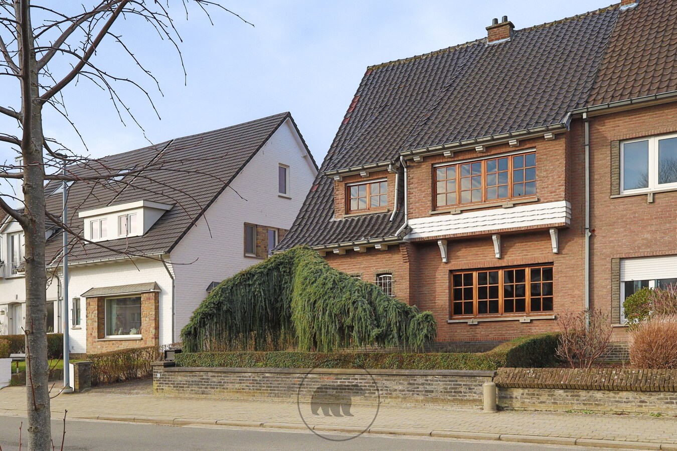 Woning met karakter en uitzicht op de velden nabij centrum Aalst 