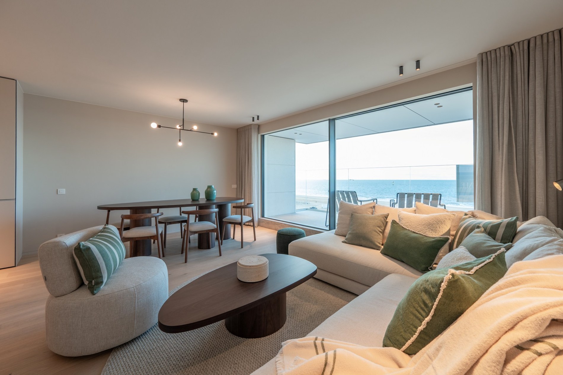 Residentie Milenka - Prachtig bovenbouwproject met panoramisch zeezicht in het Zoute. 