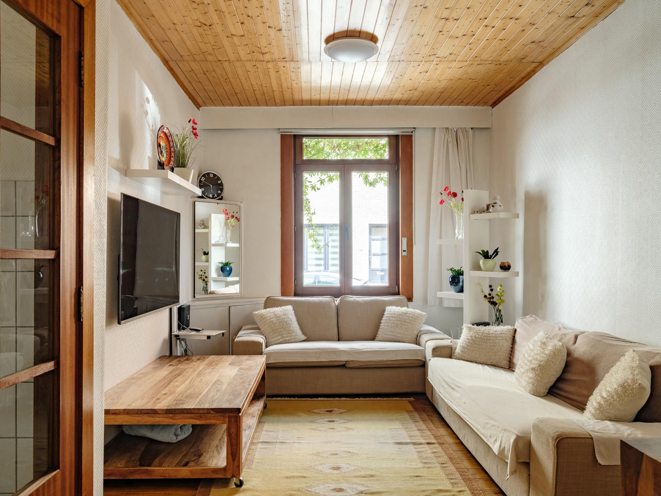 Ruim huis met stadstuin 