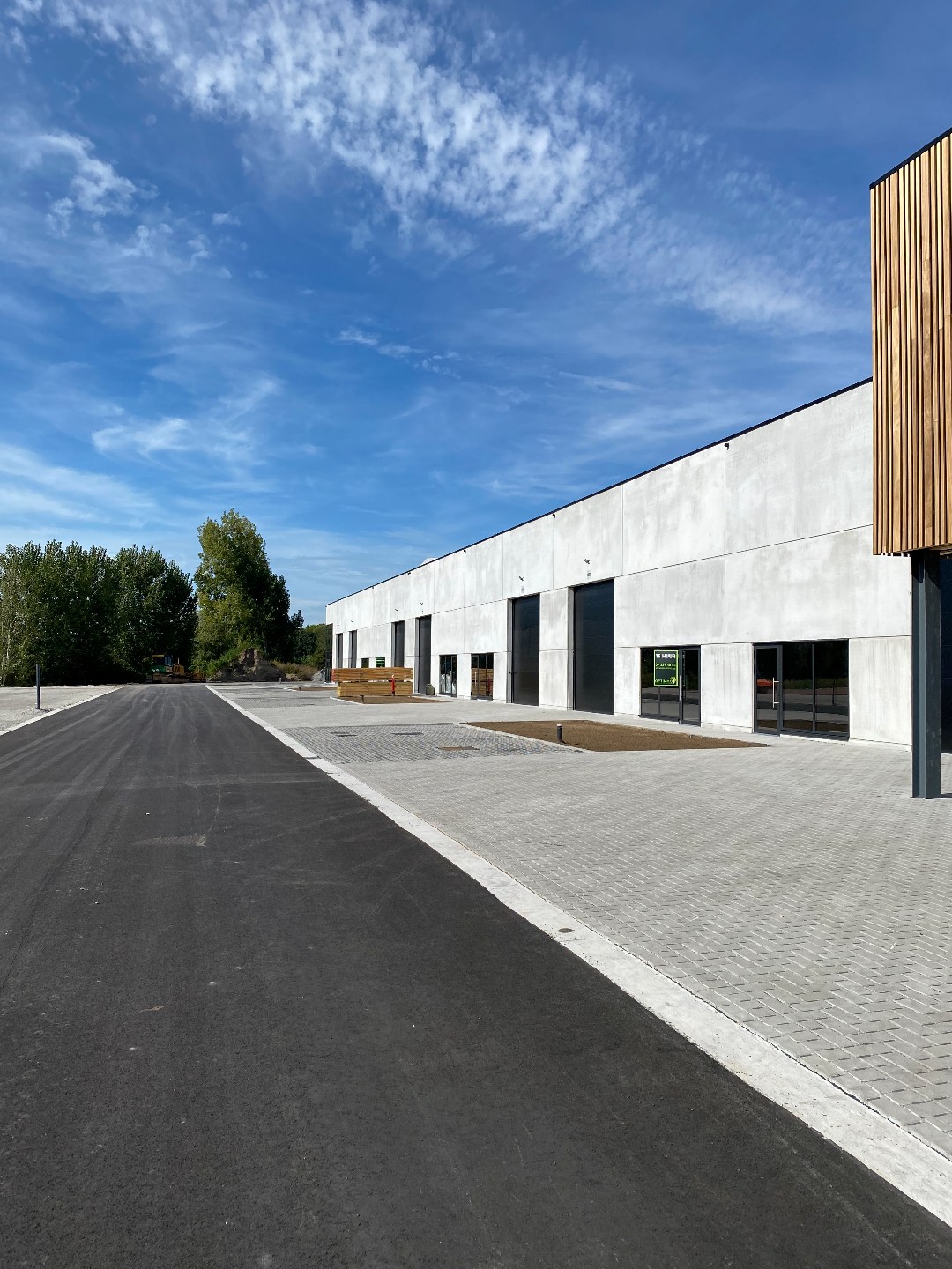 KMO-unit in het Bedrijvenpark Ter Wallen 