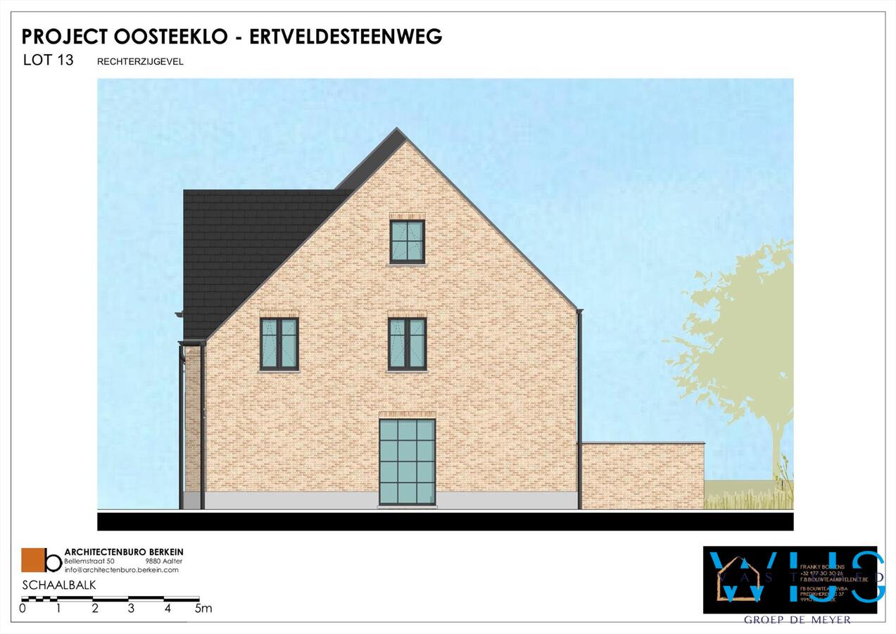 PRACHTIG NIEUWBOUWPROJECT IN OOSTEEKLO ! 