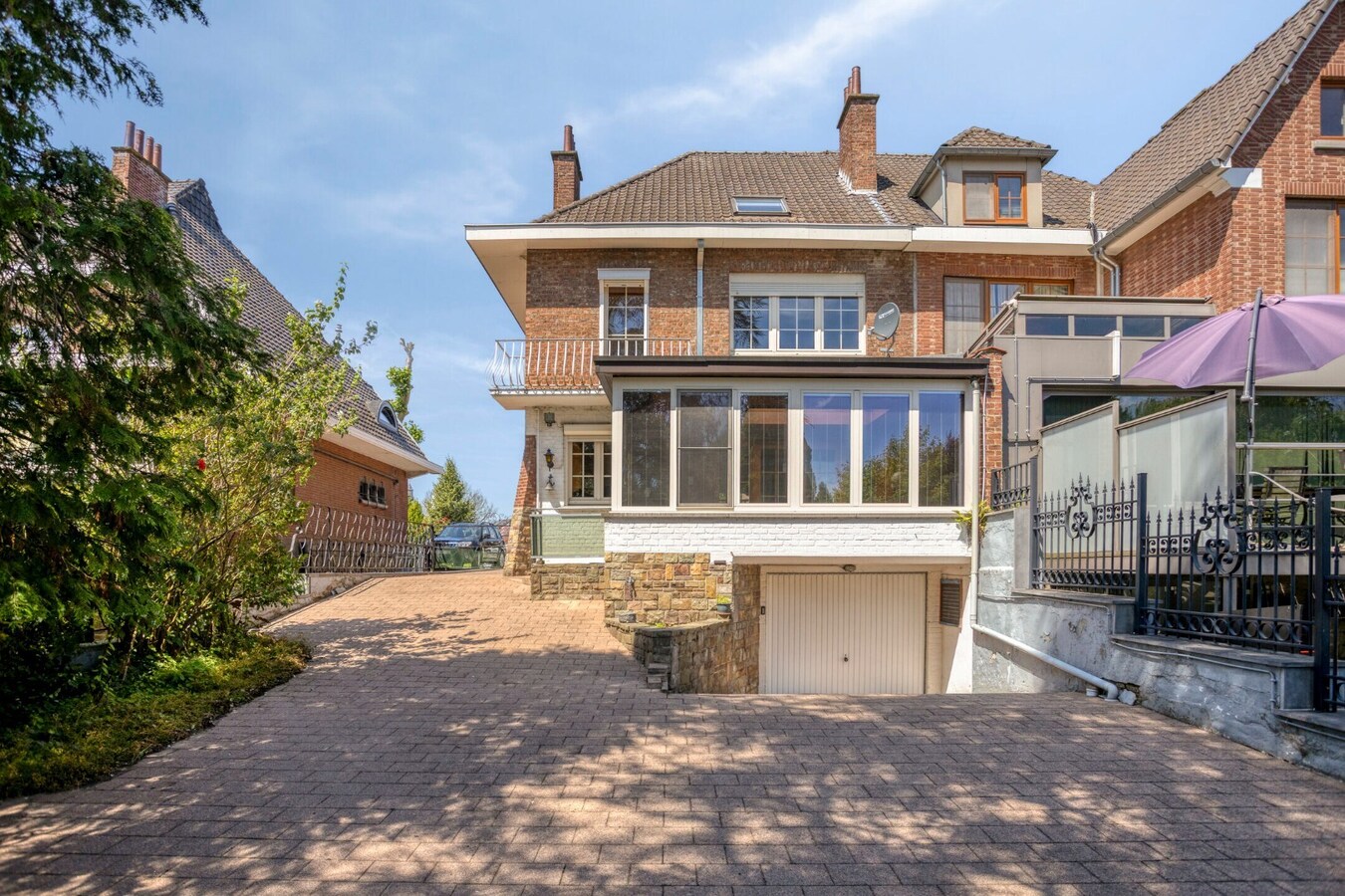 Karaktervolle halfopen villa met prachtige tuin op toplocatie in Tienen 