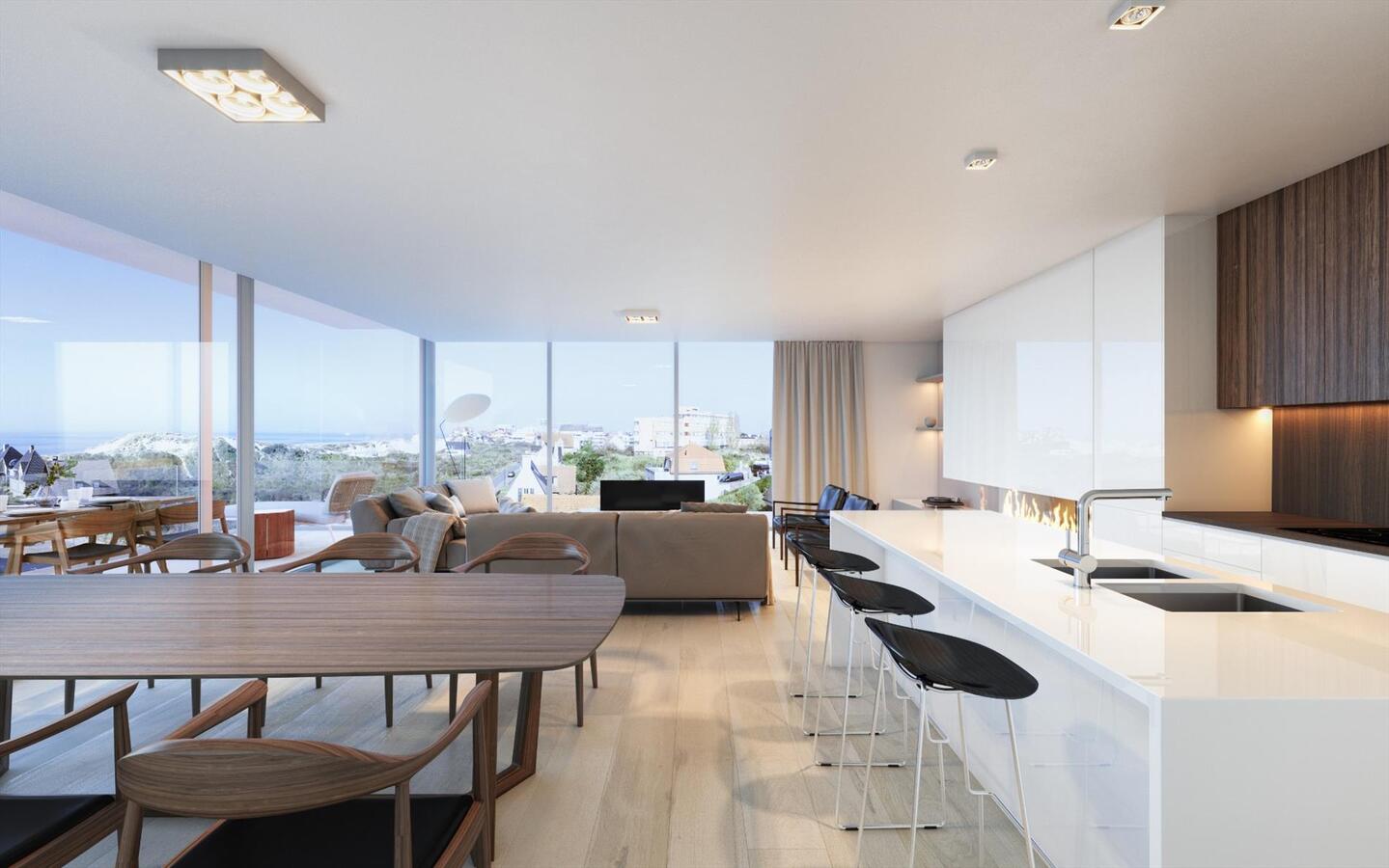 Nouvelle réalisation immobilière de luxe 'Sea's Art' à Oostduinkerke ! 