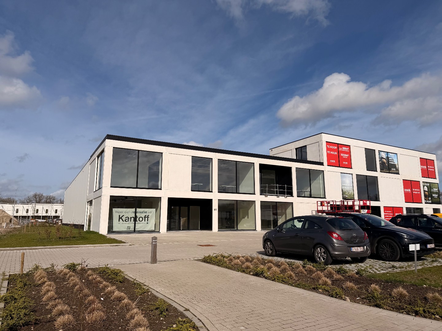 Nieuwbouw magazijn ±1.200 m² op toplocatie in bedrijvenpark De Zwaan – Schoten! 