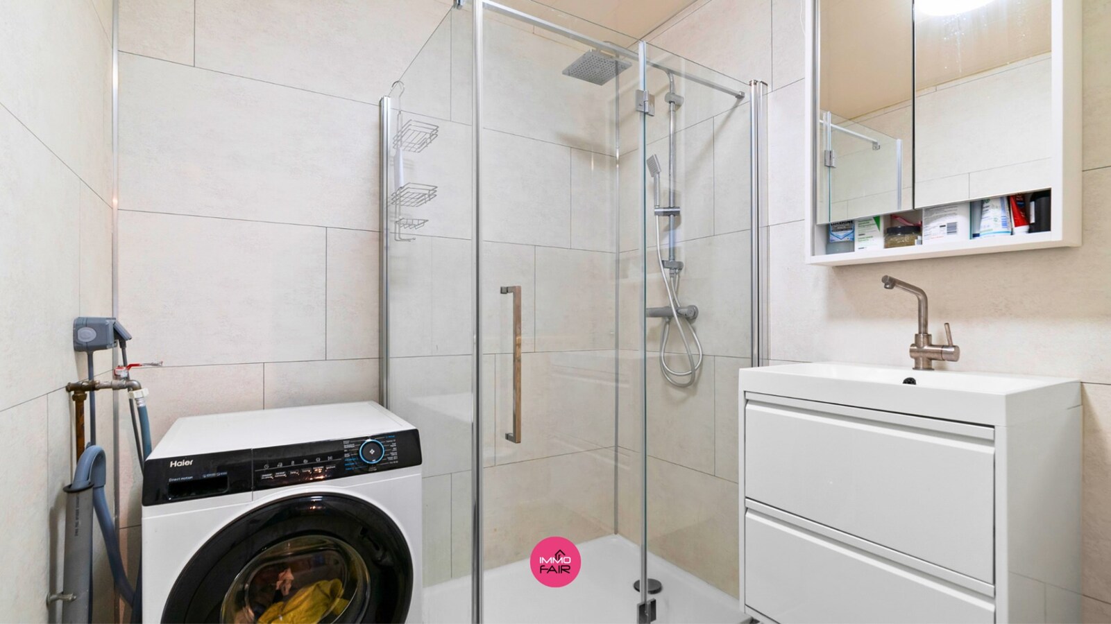 Instapklaar, gelijkvloers appartement met 2 slaapkamers 