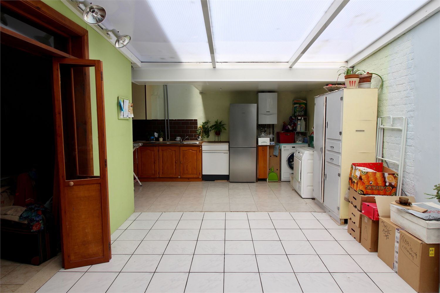 Te koop: half open bebouwing 