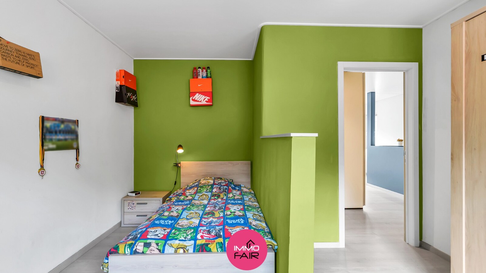 Instapklare woning in het groen 