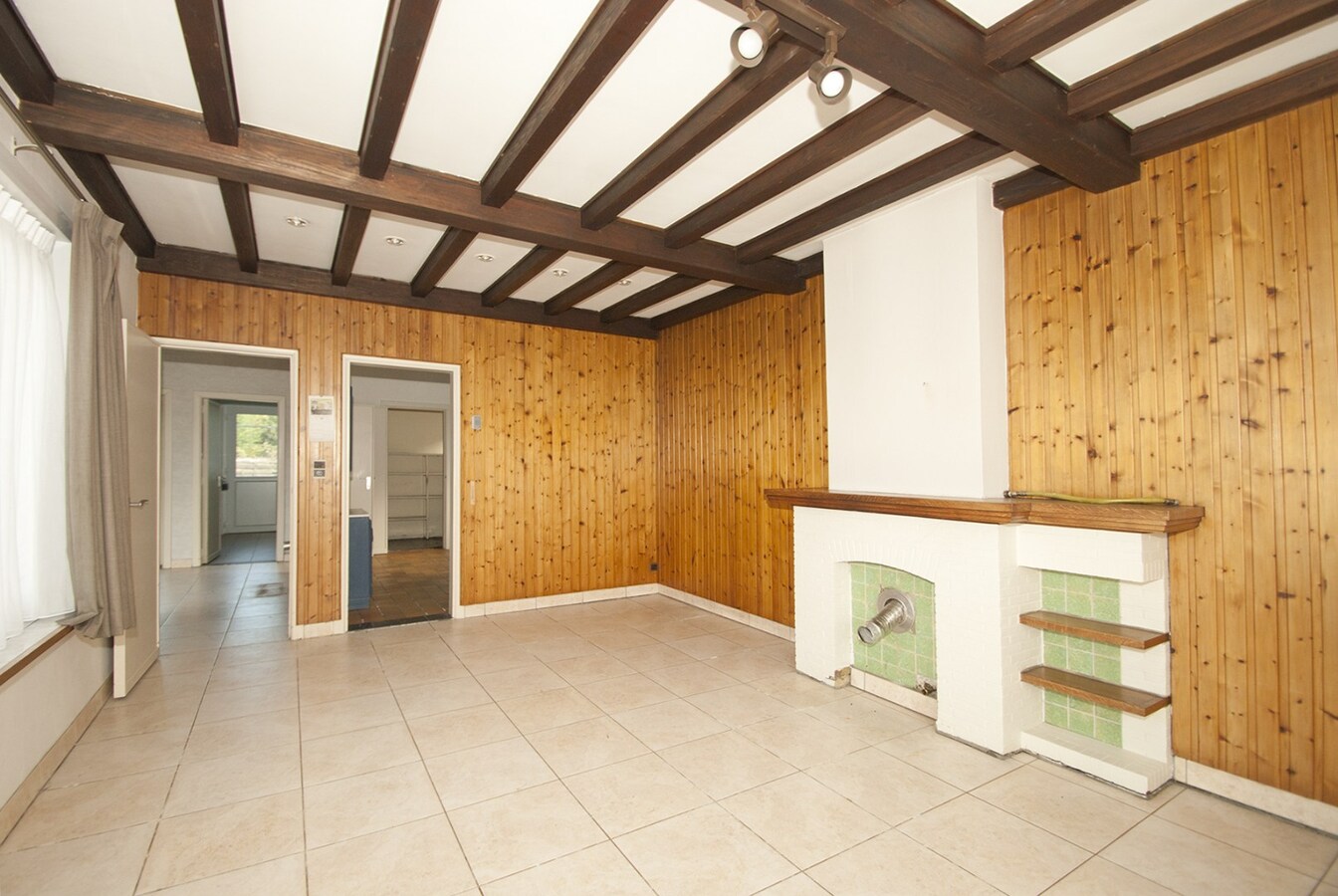 Gelijkvloers woning met tuin -  3 slpks 