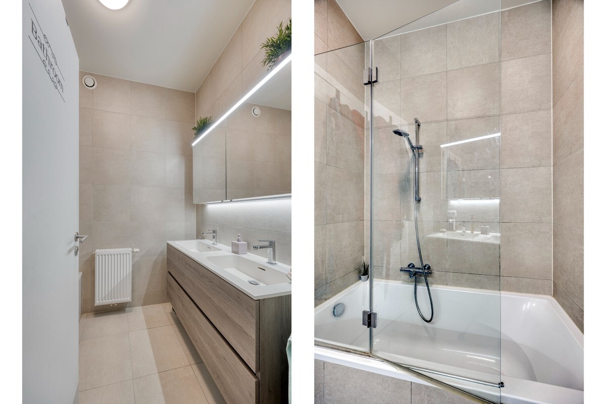 Modern appartement met terras in Evere - label B+ 