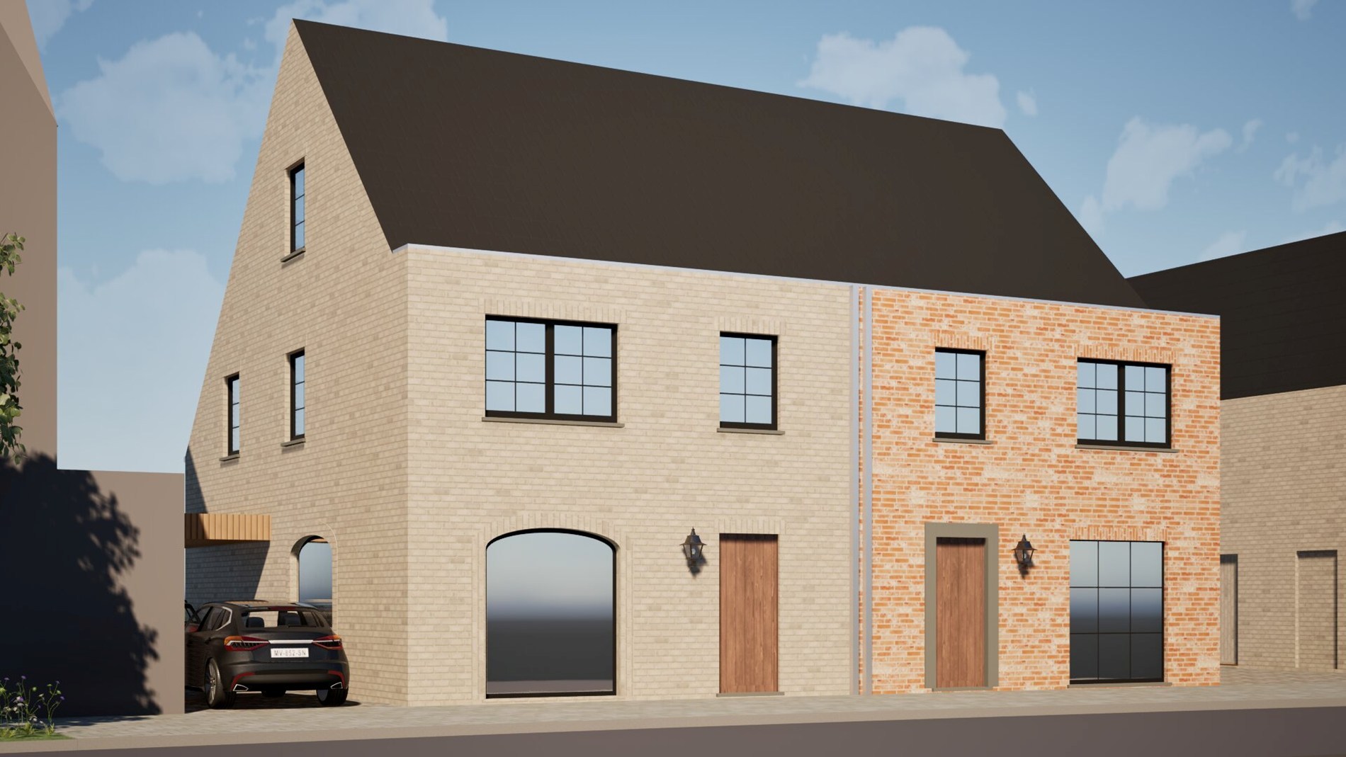 Landelijk wonen in alle rust – stijlvolle nieuwbouwwoning met landelijk verzicht in Leffinge 