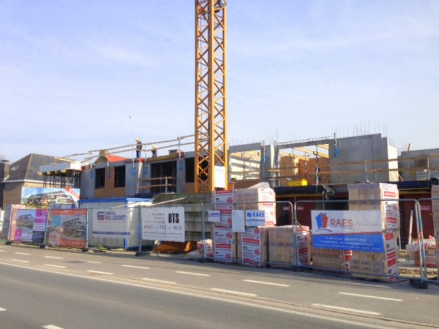 Nieuwbouwproject met zicht op het water 