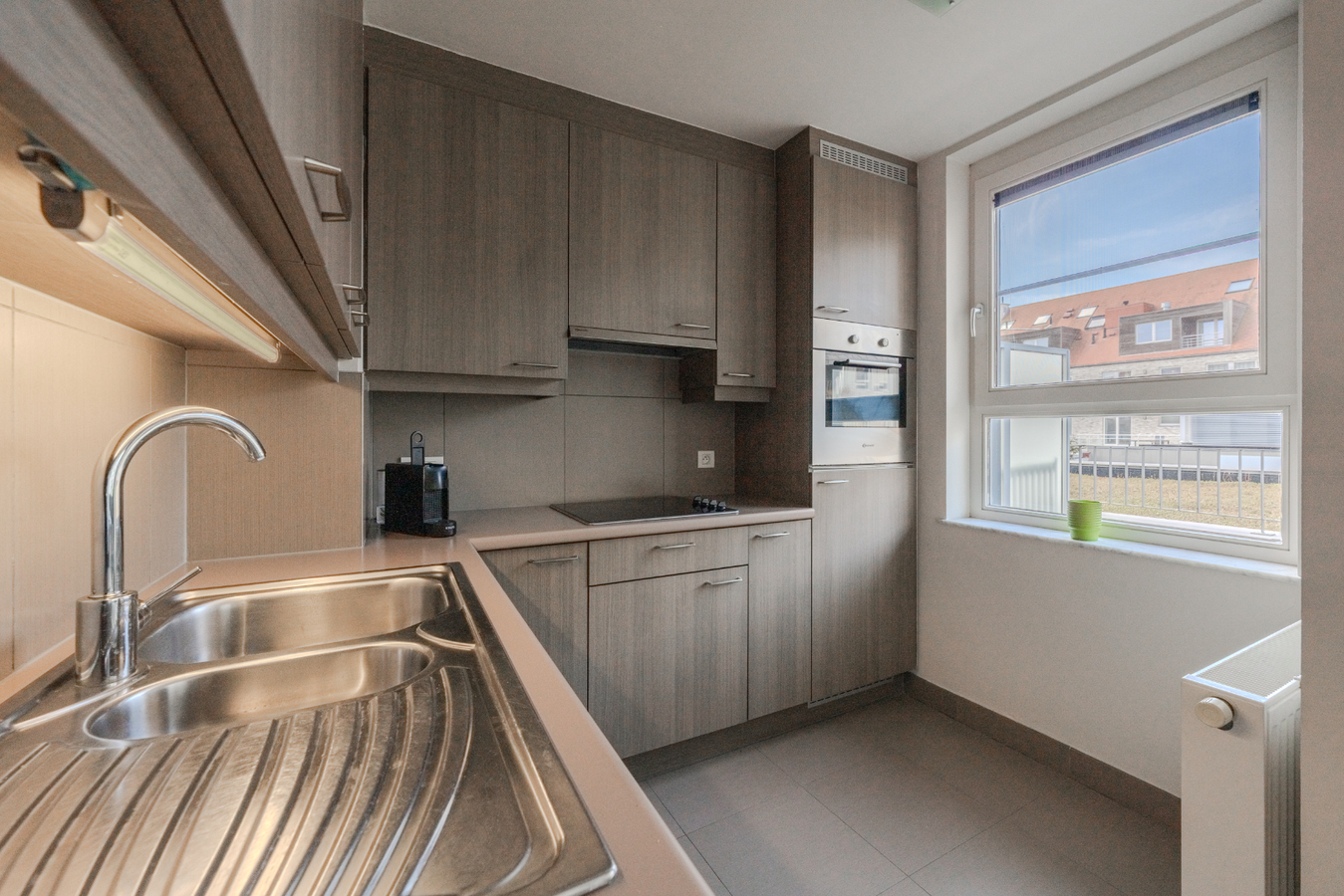 Ruim 2 slaapkamerappartement gelegen residentie Kaaizicht te Nieuwpoort 