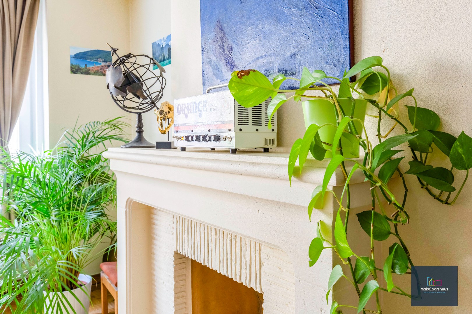 Schitterend gelegen 2 slp.app in het centrum van de stad. 