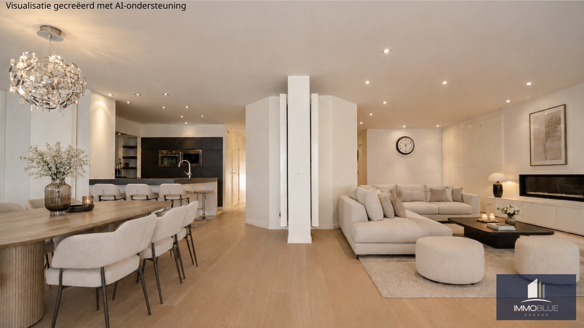 Topaanbieding – Uitzonderlijk ruim appartement gelegen in een stijlvolle residentie. 