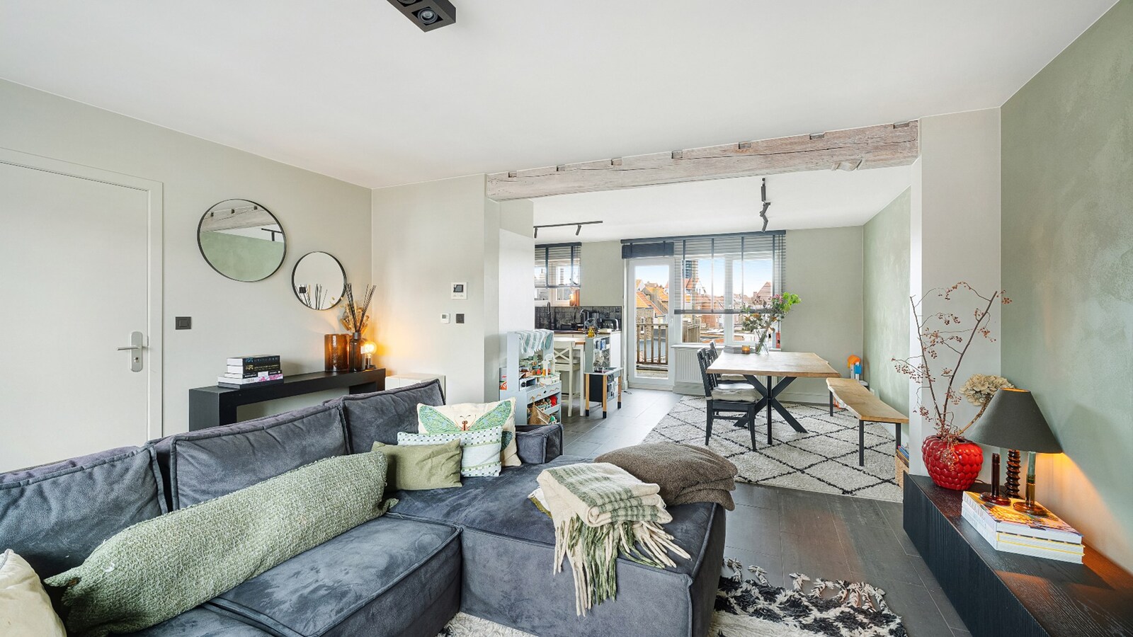 Smaakvol duplexappartement dichtbij het strand 