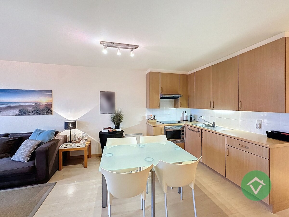 Bemeubeld appartement met zeezicht te Koksijde 