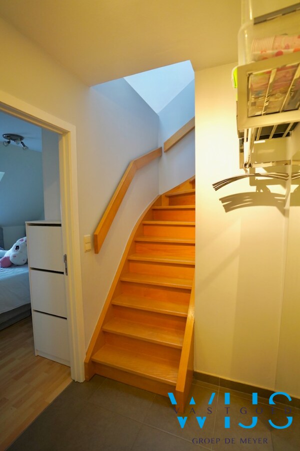 Tof duplex appartement in hartje Ertvelde ! 