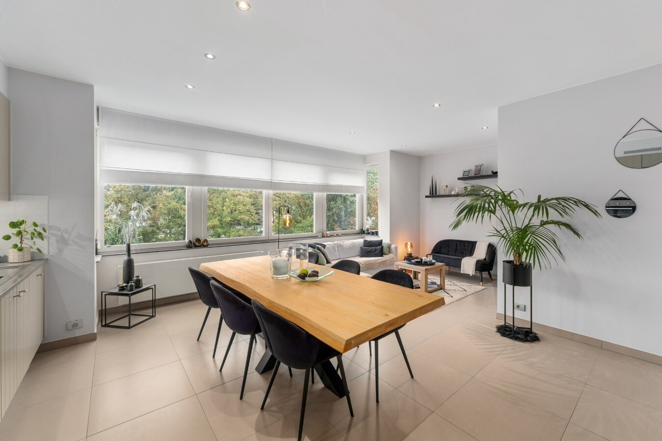 Instapklaar appartement met prachtig open en groen zicht nabij de zeedijk van Heist. 