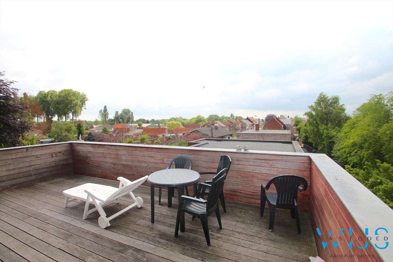 Landelijk gelegen duplexwoning centrum Assenede ! Mooie locatie ! 