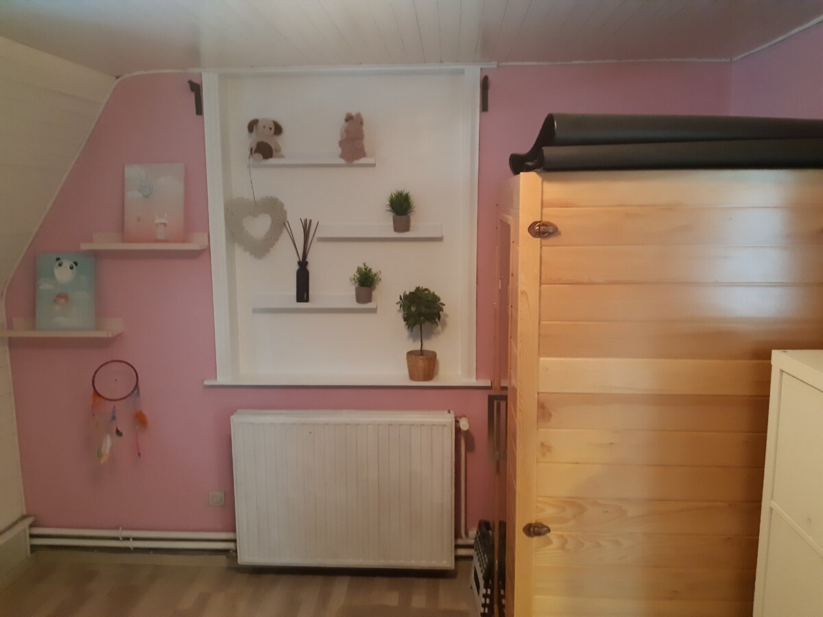 Praktische gezinswoning met leuke tuin. 