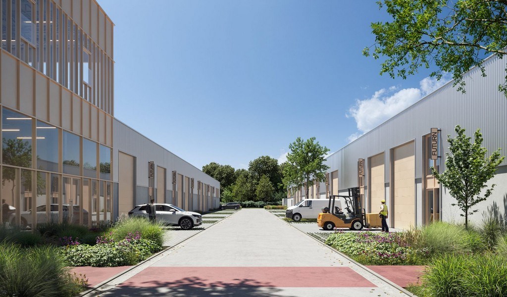 Magazijn - showrooms te koop Catala Business Park Drogenbos