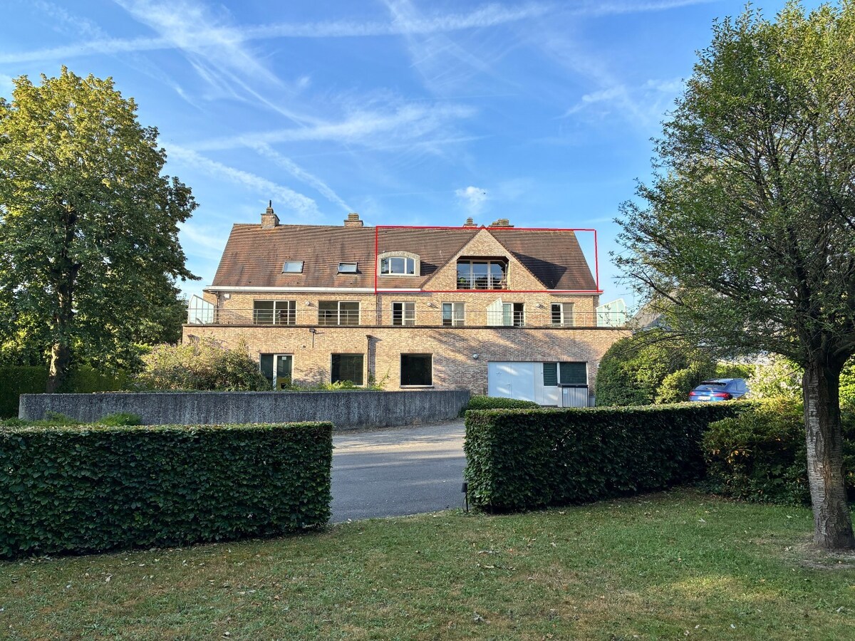3 slpk-appartement met zicht op unieke tuin 