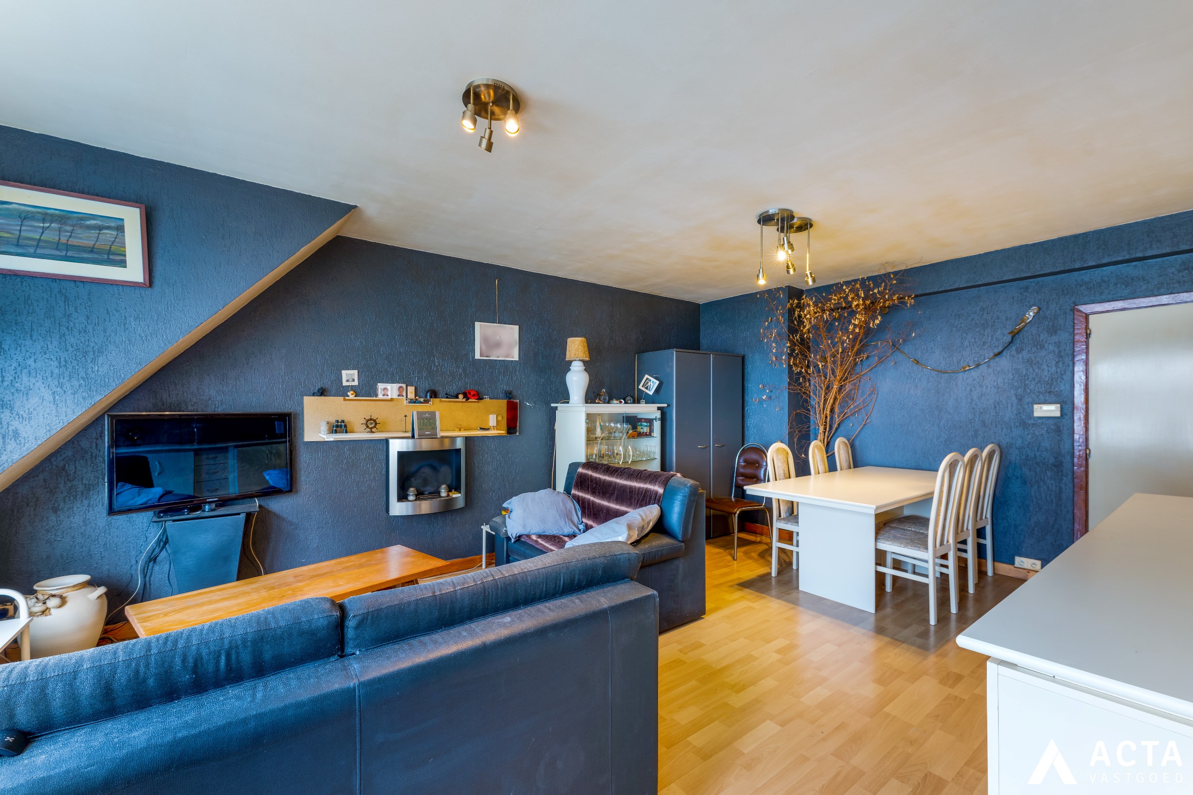 Dakappartement met twee slaapkamers 