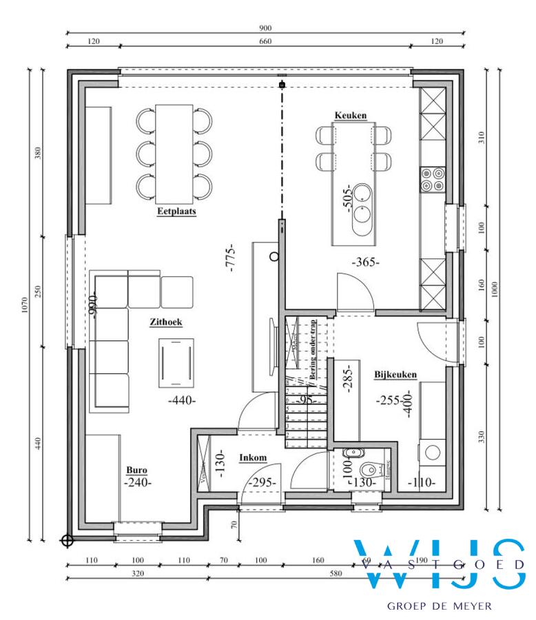 Prachtige ALLEENSTAANDE pastorijwoning te ASSENEDE ! 