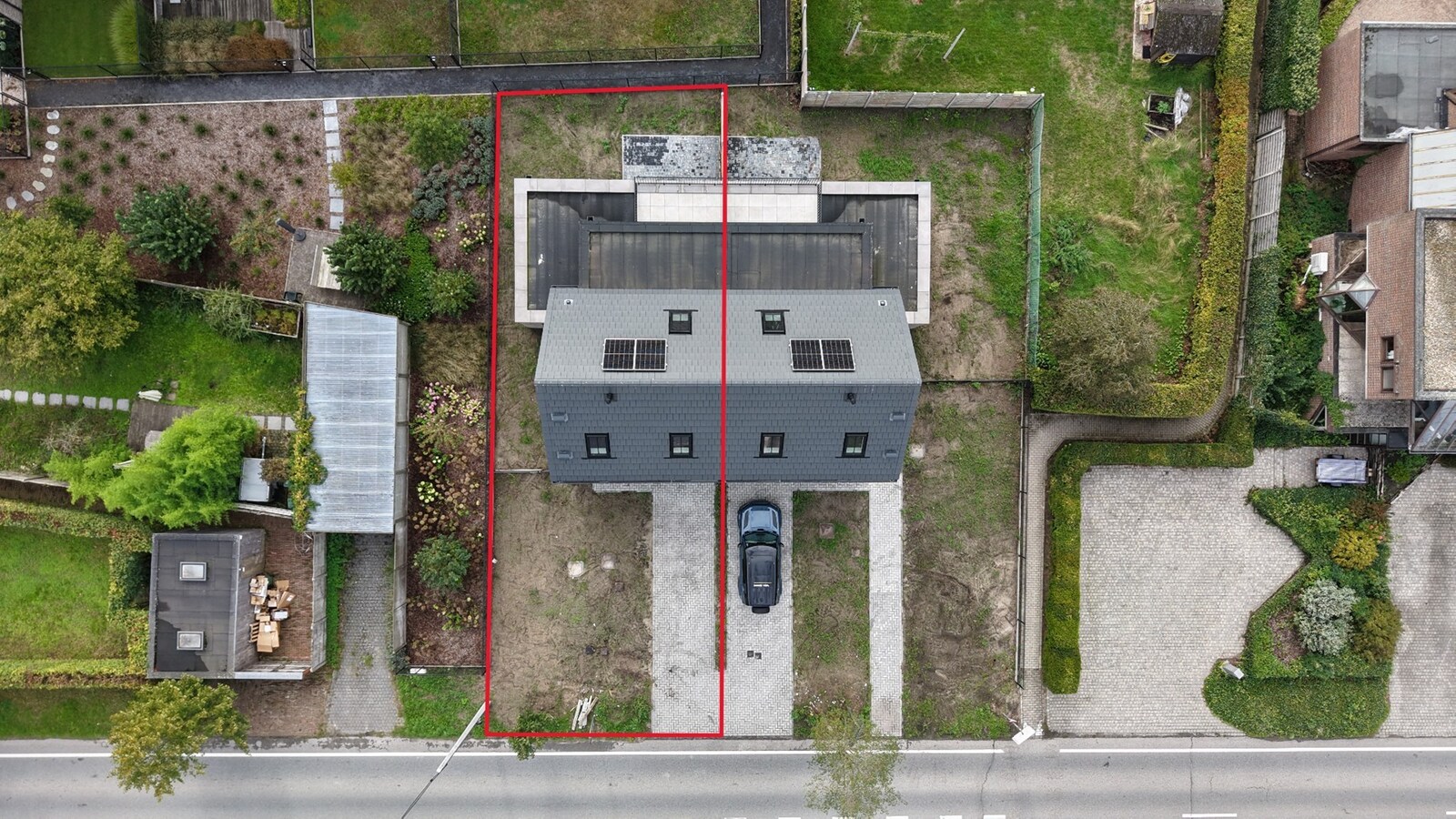 BEN nieuwbouwwoning (E-peil E30) met 3 slaapkamers in het centrum van Zoersel 