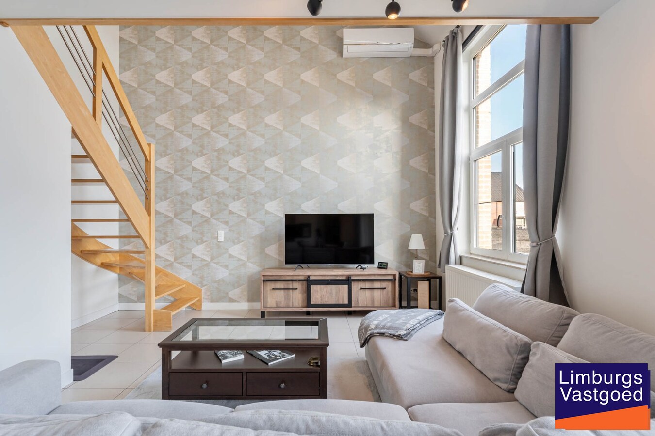 Modern appartement met groot terras in Diepenbeek, 1 slaapkamer, energielabel B, ondergrondse parking en berging inbegrepen 