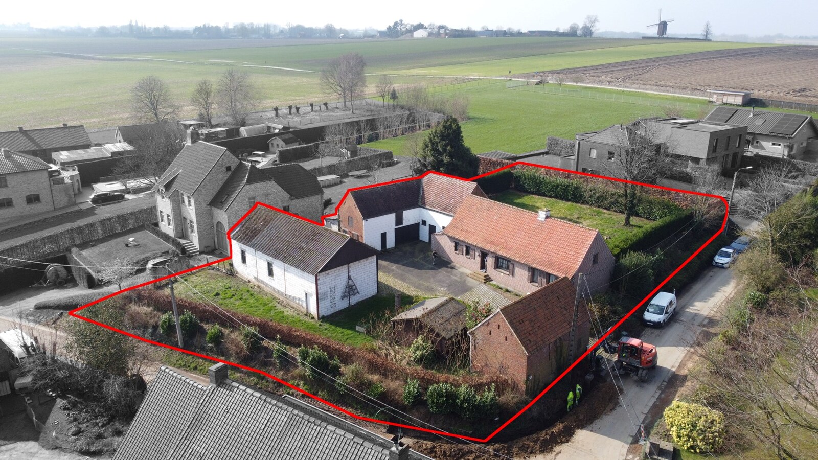 Top gelegen hoeve in het rustige Horebeke 