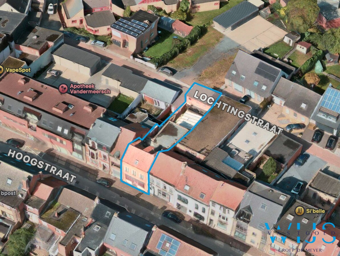 Karaktervol handelspand met woonst op topligging in Assenede! 