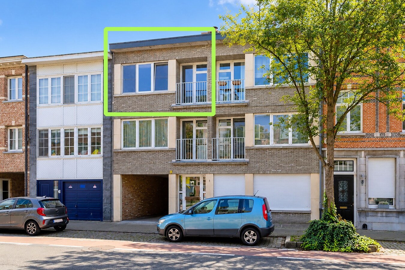 instapklaar appartement met 2 slpks - ideale locatie 