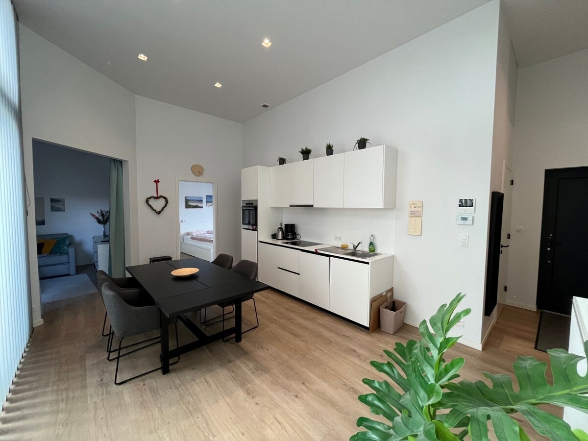 Hoogwaardig dakappartement met terras. 