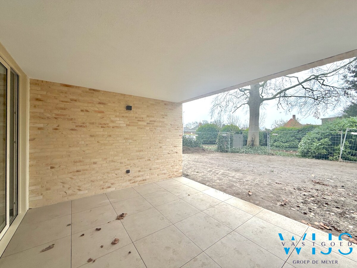Nieuwbouw gelijkvloers appartement te Wachtebeke ! 