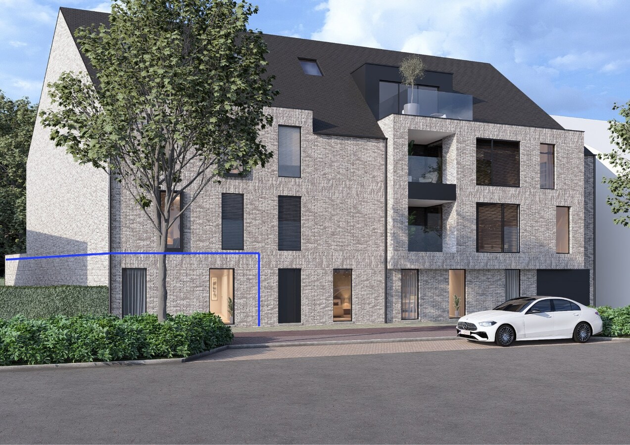 Gelijkvloers BEN-appartement op een rustige locatie nabij het centrum van Genk! 