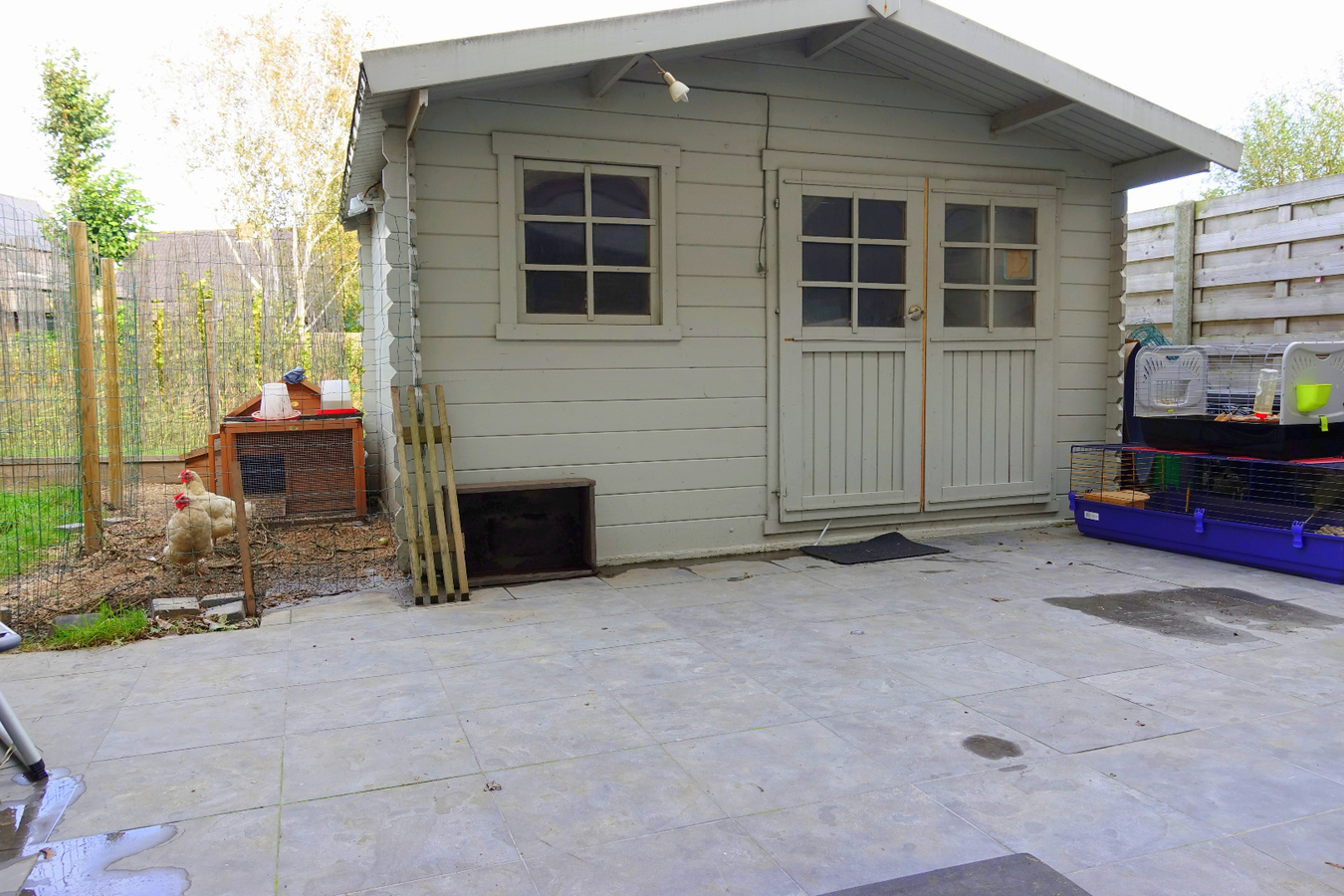 Zeer ruime woning met tuin 